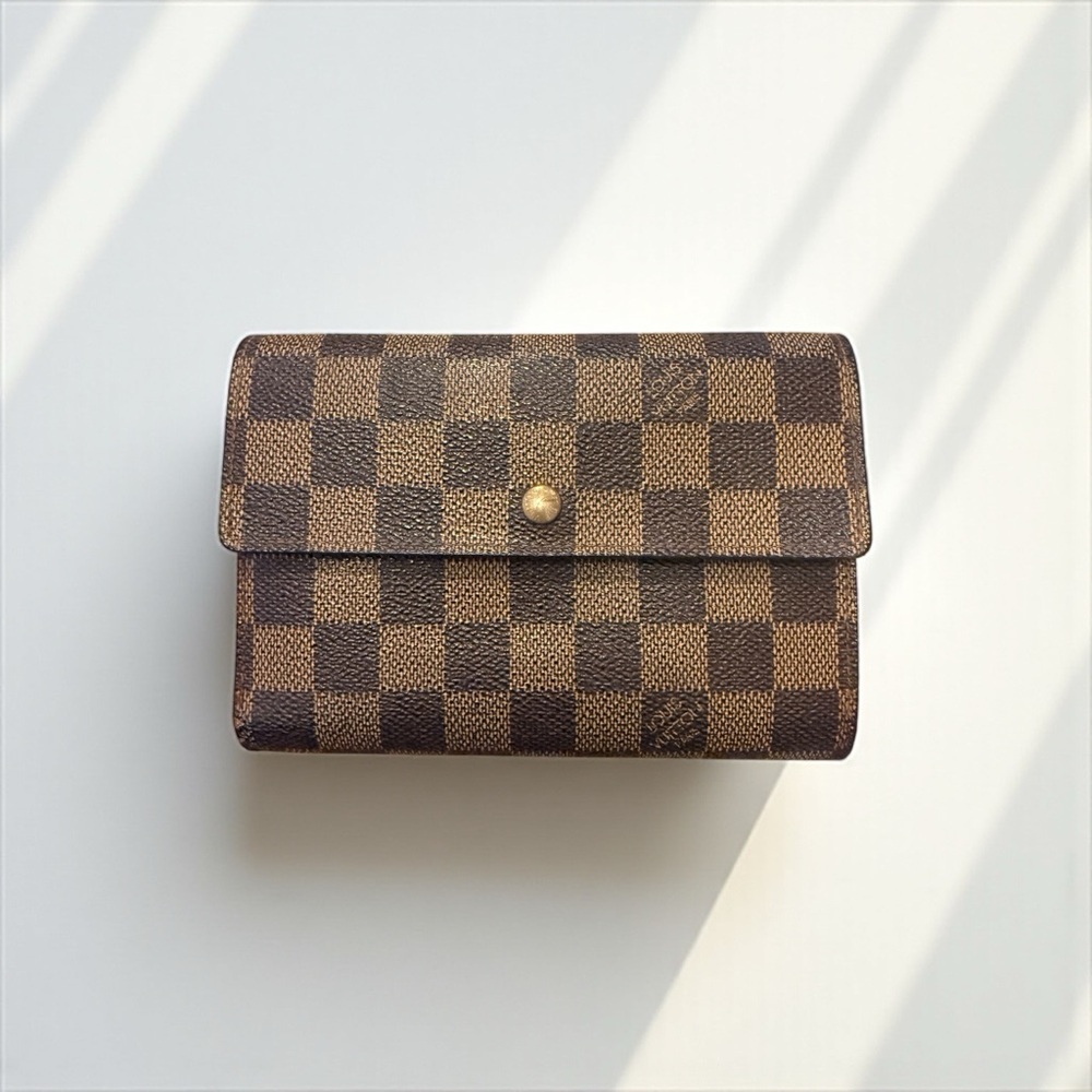 SOLD- Louis Vuitton Monogram Canvas Porte Tresor Wallet